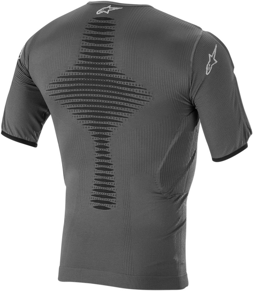 Alpinestars A-O Mens Protective Base Layer Top Anthracite/Black