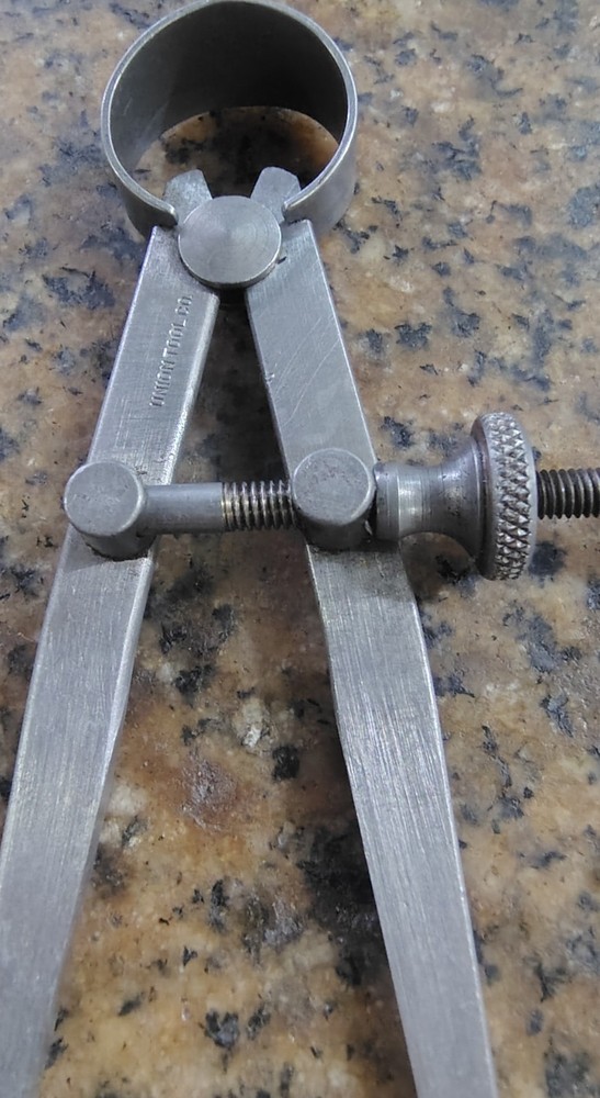 🗽 VINTAGE UNION TOOL 4" ID CALIPER