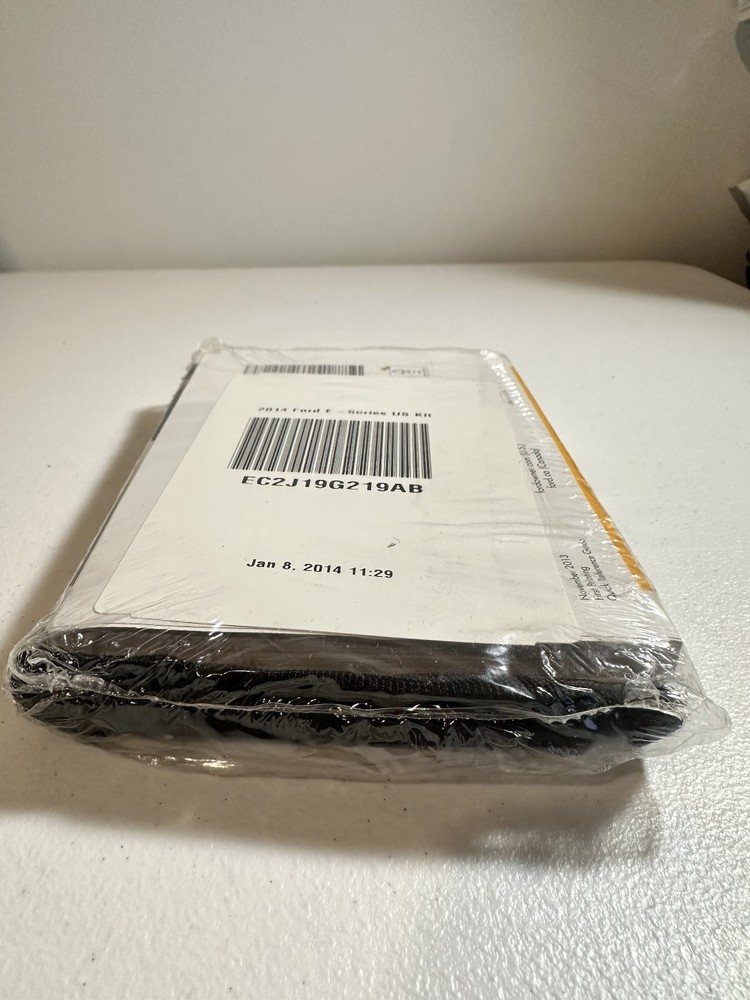 2014 Ford E-Series Owners Manual Set OEM
