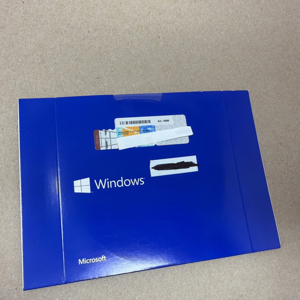 Microsoft Windows 7 Ultimate LCP Service PACK 1 Software Genuine Sealed W/ Key