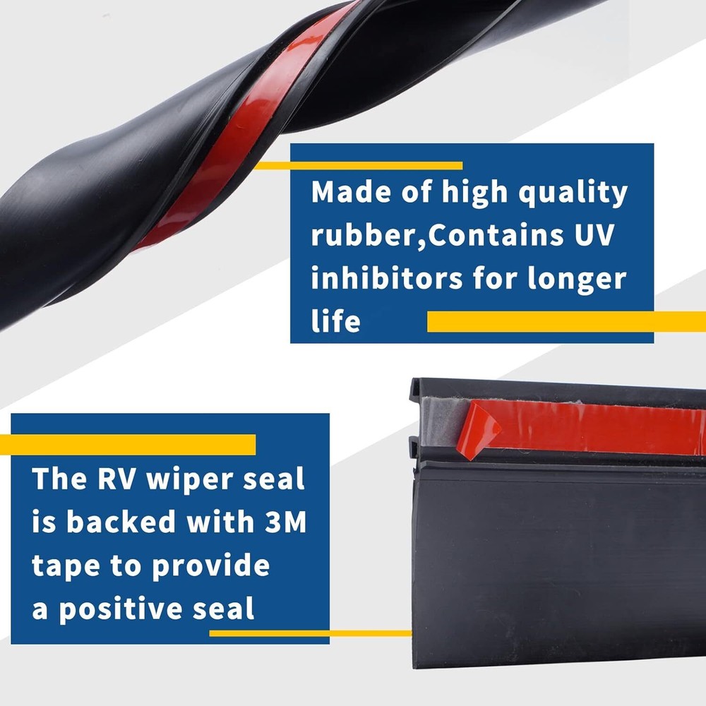 Combo RV Slide Out Seal 018-312-EKD + 018-341 EK for RV Camper Slideout System