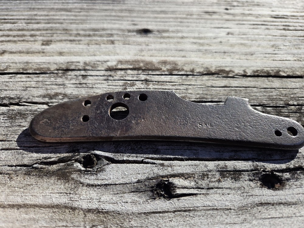 1854 Lorenz Rifled Musket Lockplate Dated 1859.