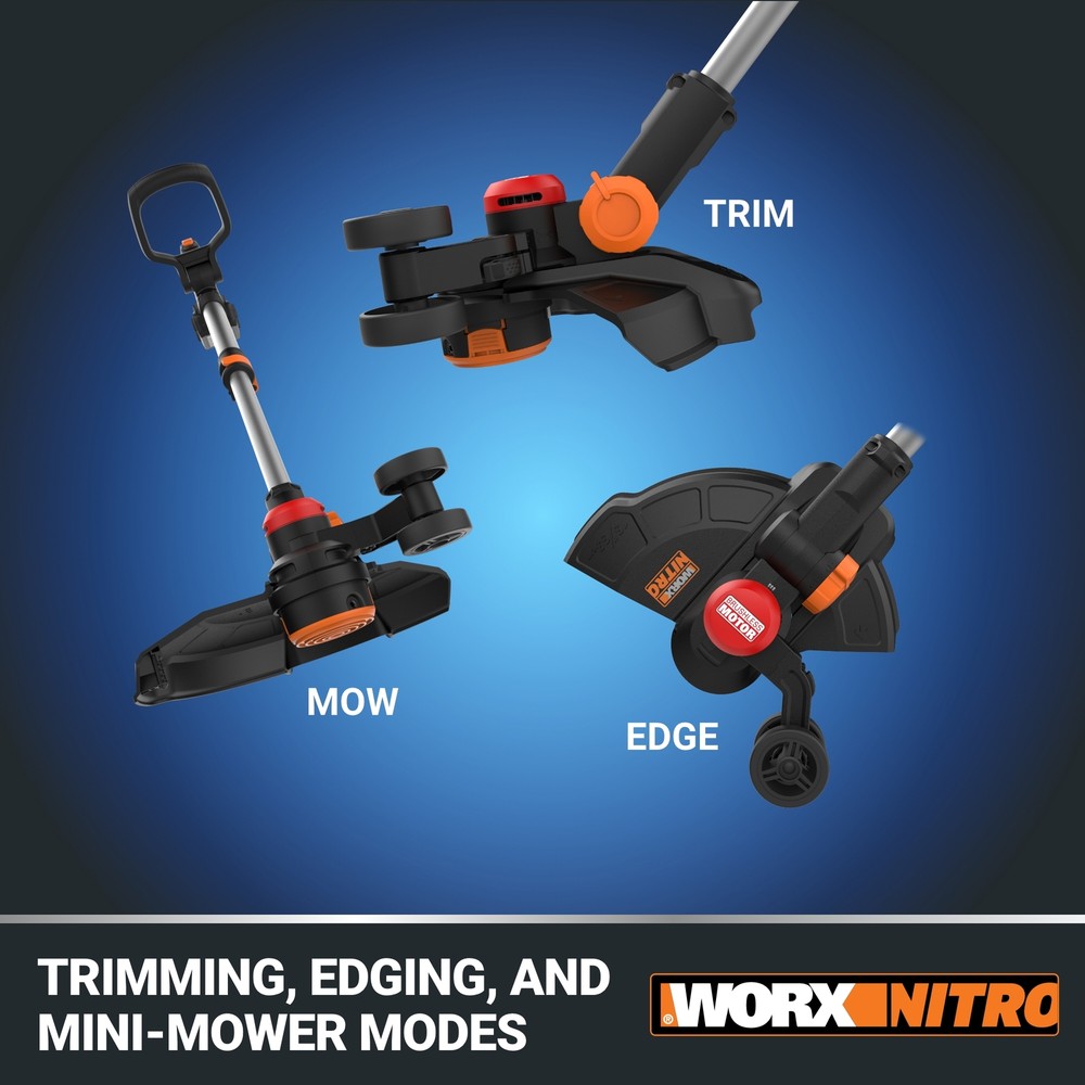 WG173 Worx Nitro 20V Brushless 13" Cordless String-SR