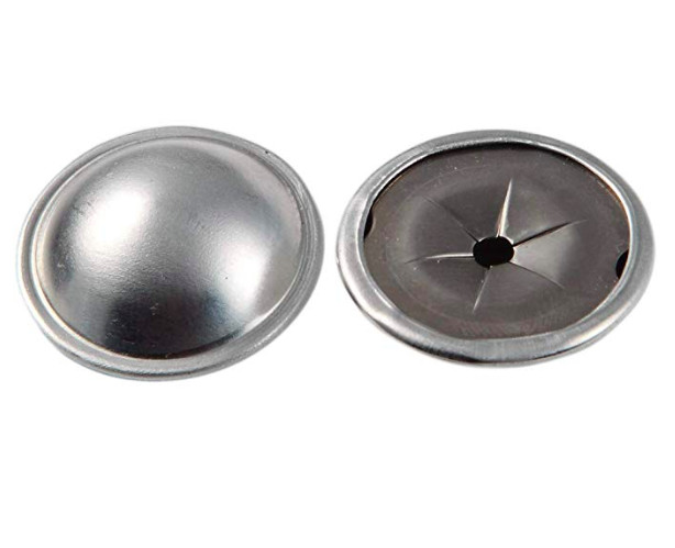Insulation Dome Cap Washers (100, Aluminum)