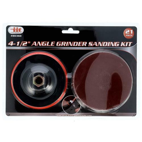 21pc IIT 4-1/2" Angle Grinder Sanding Discs Kit 80360