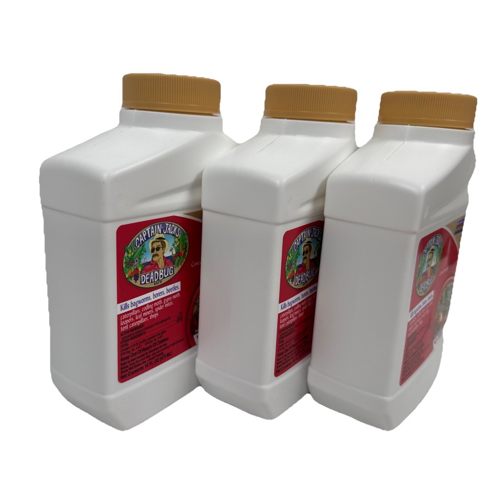 Bonide Captain Jack's Dead Bug Brew Insecticide Concentrate 16oz 3 PACK - 48 Oz