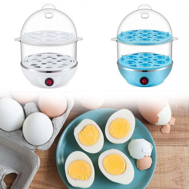 Multi-function 2 Layer 14 Egg Cooker Boilers And Vegetable Steamer.