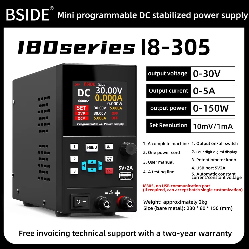Programmable Dc Regulated Power Supply Lab 30V/10A 300W 40V/20A Adjustable Bench