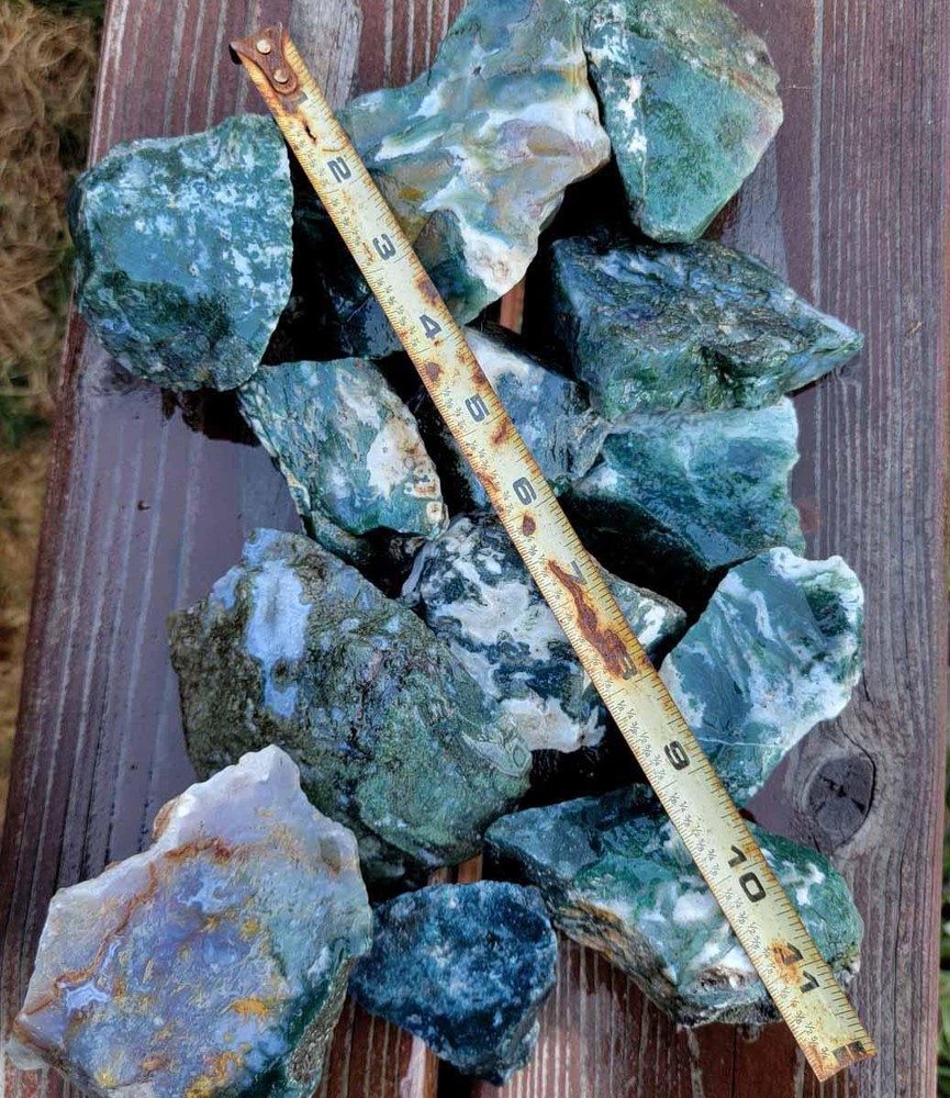 Random Pull India Tree Agate Tumbling Trimmer Rough!