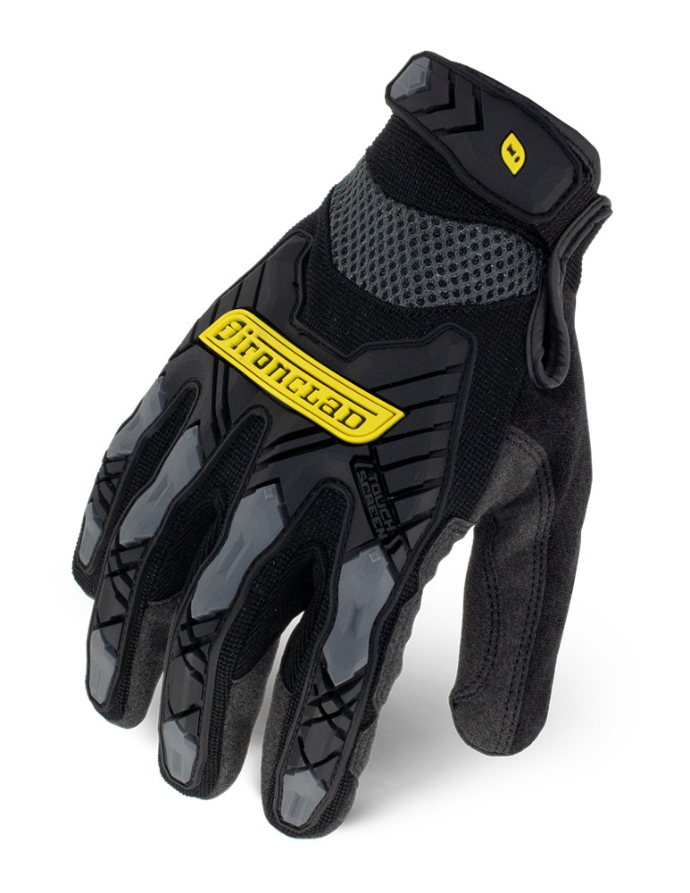 IronClad IEX-MIG Grip Command Impact Touch Gloves Black - Select Size