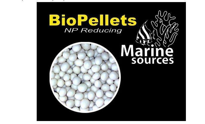 marine source NP Biopellets for Nitrate and Phosphate Reduction reef tank