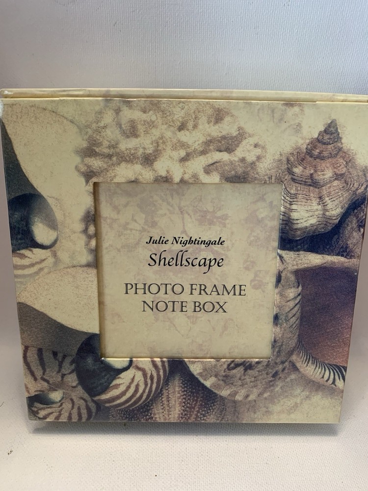 Julie Nightingale Shellscape Photo Frame/Note Box 2001