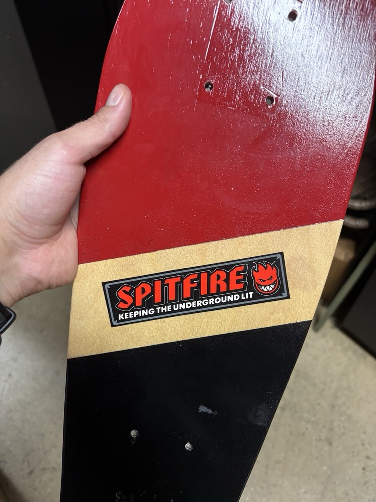 Spitfire Skateboard Wall Art Handmade