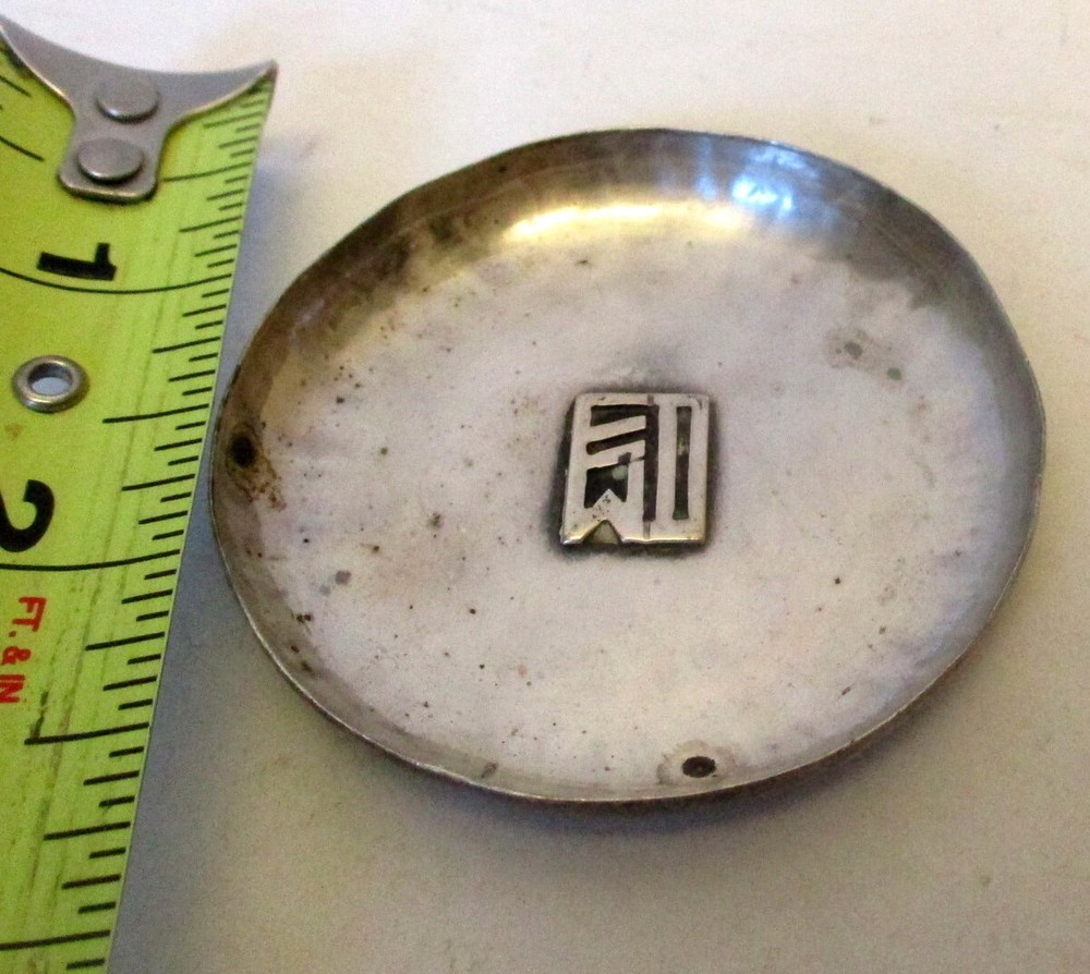 LEONORE DOSKOW Signed Sterling SILVER Pin Dish Tray