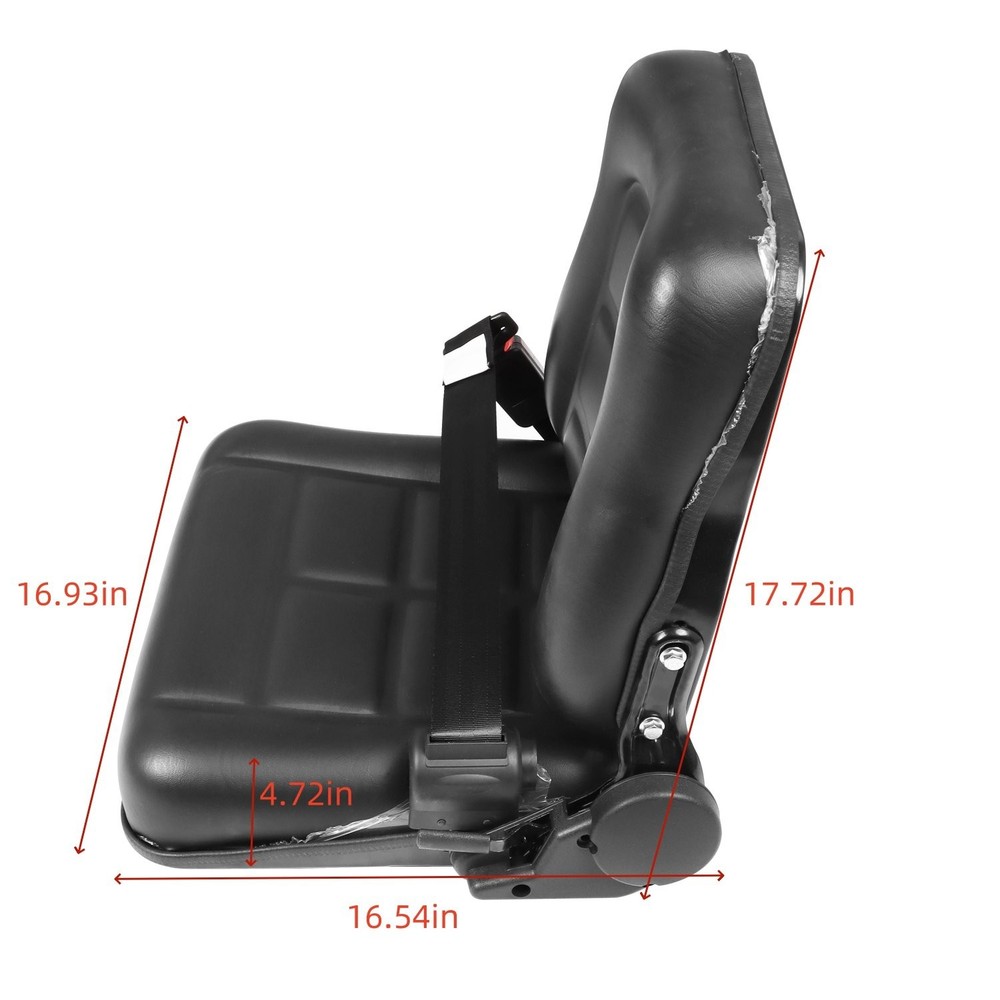 For Tractor Loader Excavator Digger Universal Forklift Seat