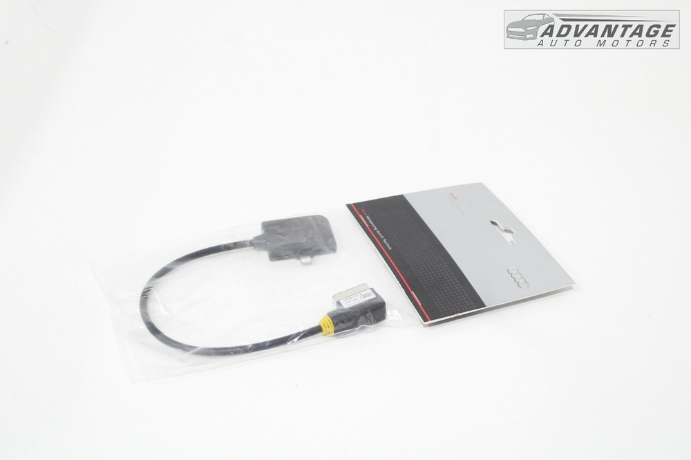 2015-2018 AUDI Q3 INTERFACE AUDIO IPHONE LIGHTING ADAPTER MEDIA CABLE  OEM