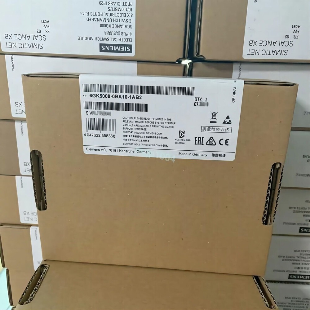 NEW SIEMENS 6GK5008-0BA10-1AB2 Industrial Ethernet Switch 6GK5 008-0BA10-1AB2