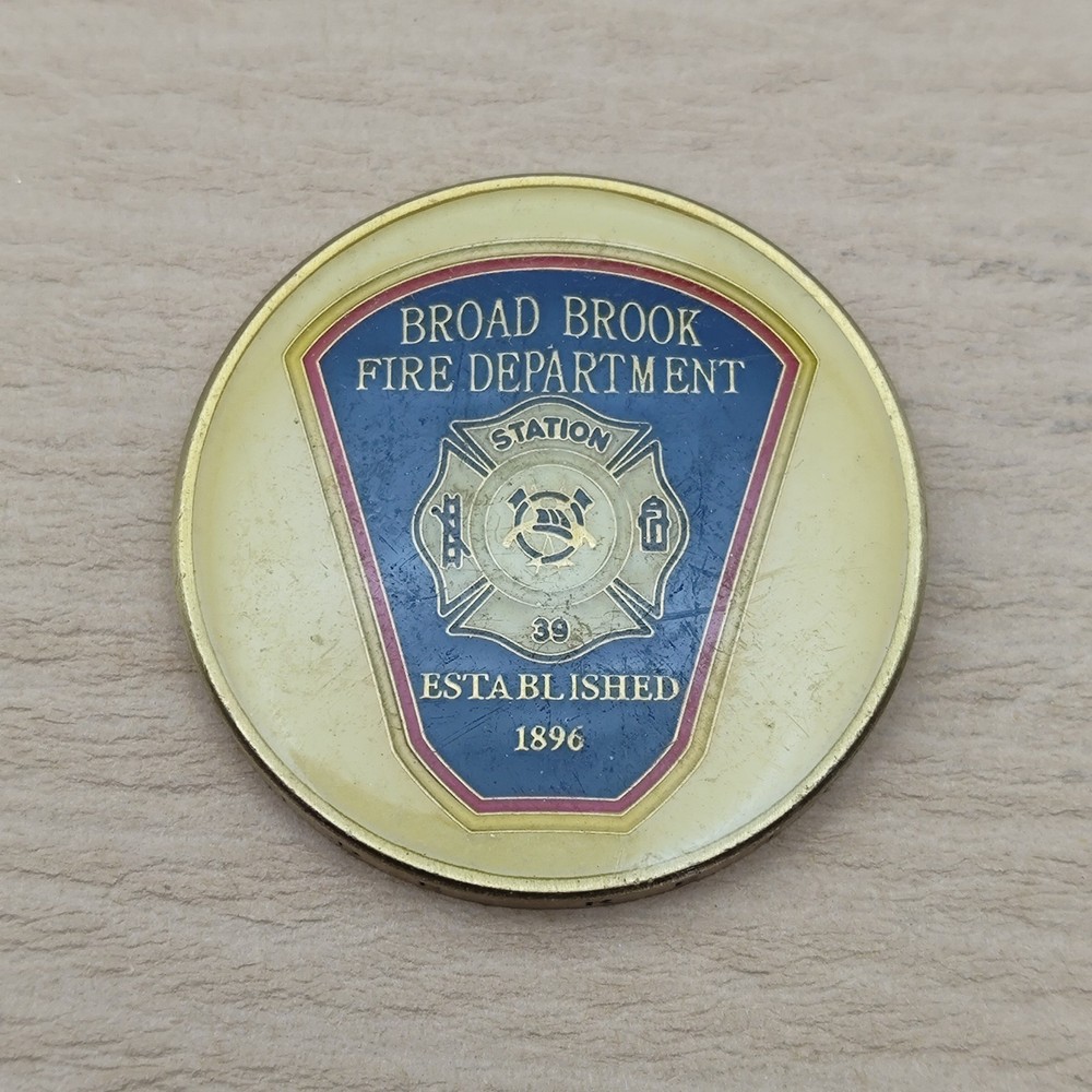 Broad Brook Fire Department Challenge Coin