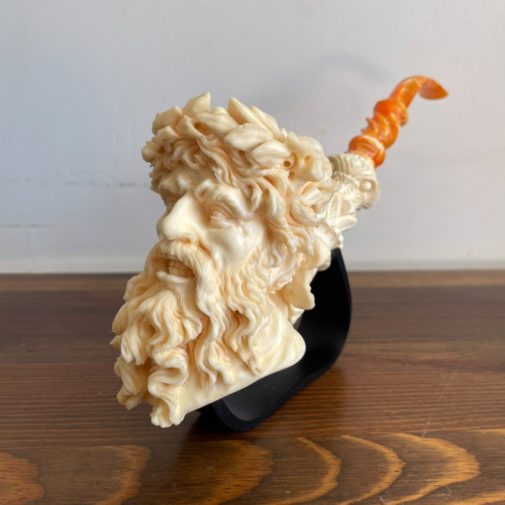 S.Yanik Meerschaum Pipe Zeus