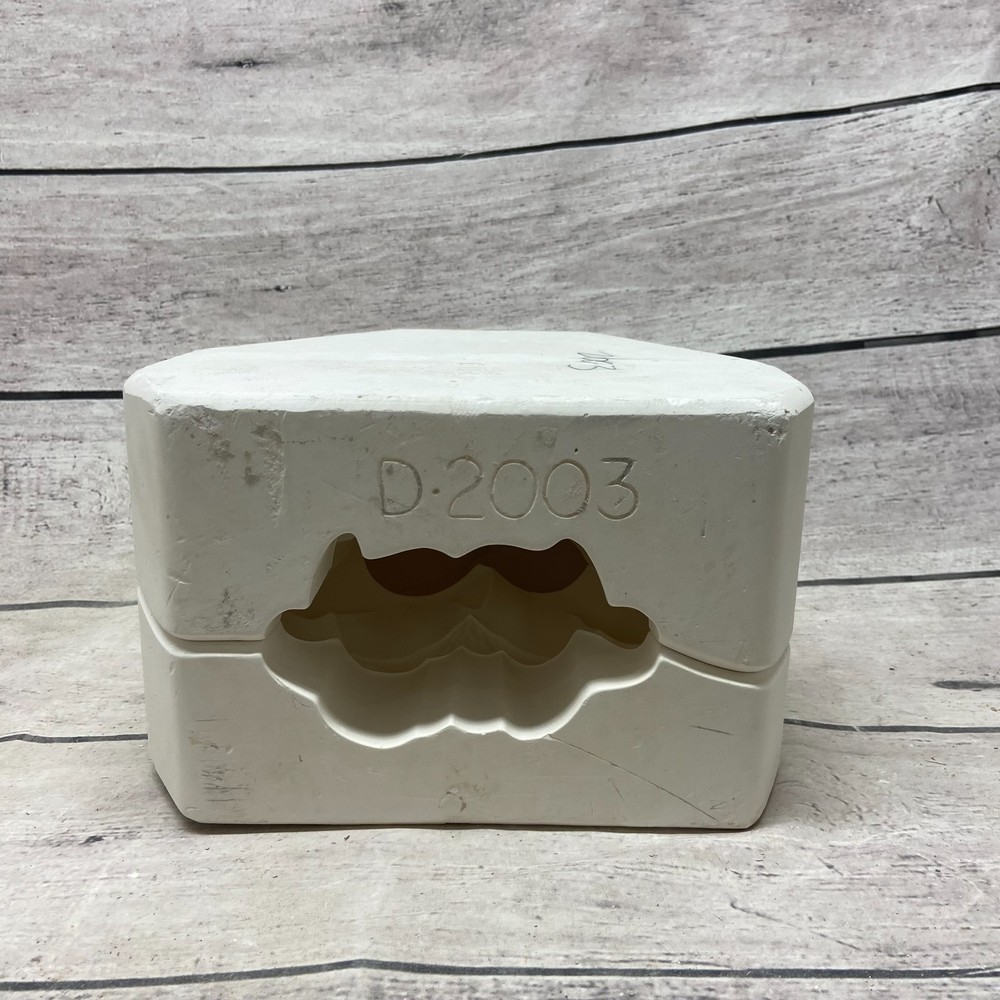 Vintage 1990 Dona’s Molds Ceramic Casting Mold Ghosts For #D-2003