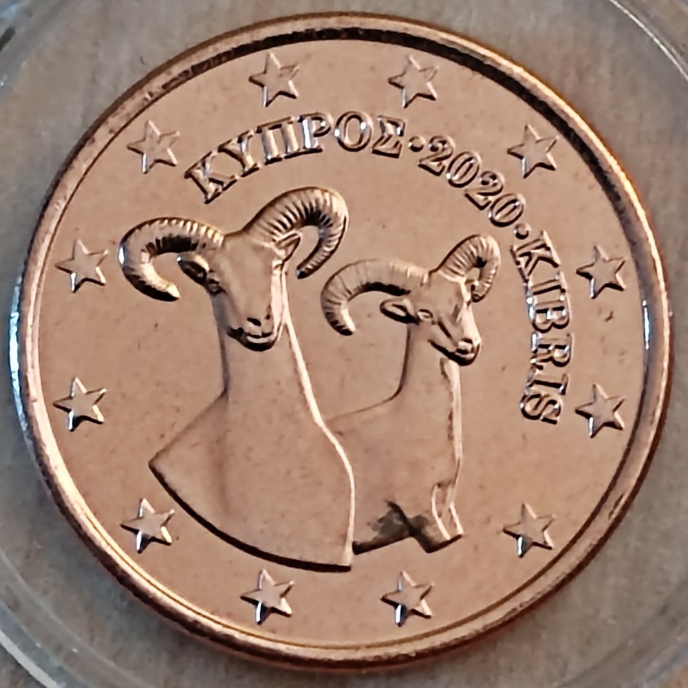 1 Euro cent Cyprus 2020 * Unc