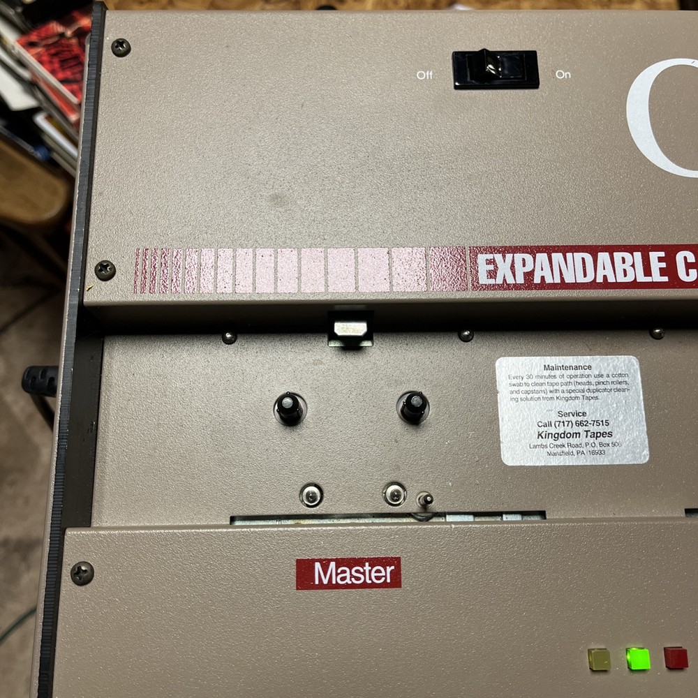 Kingdom One Touch Cassette Tape Duplicator - UNTESTED