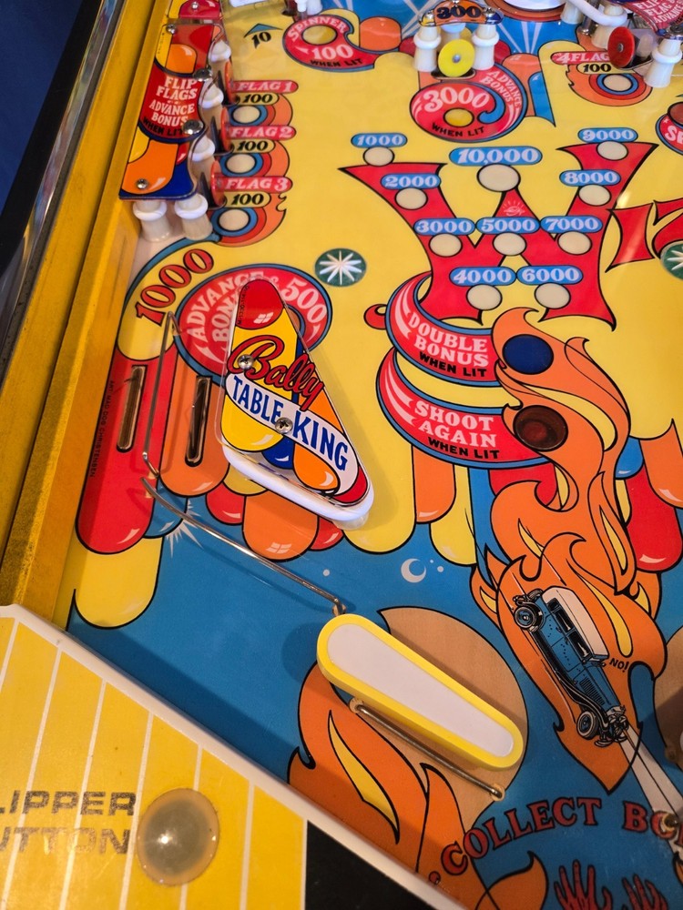 Restored Wizard! Pinball Machine (Bally) 1975