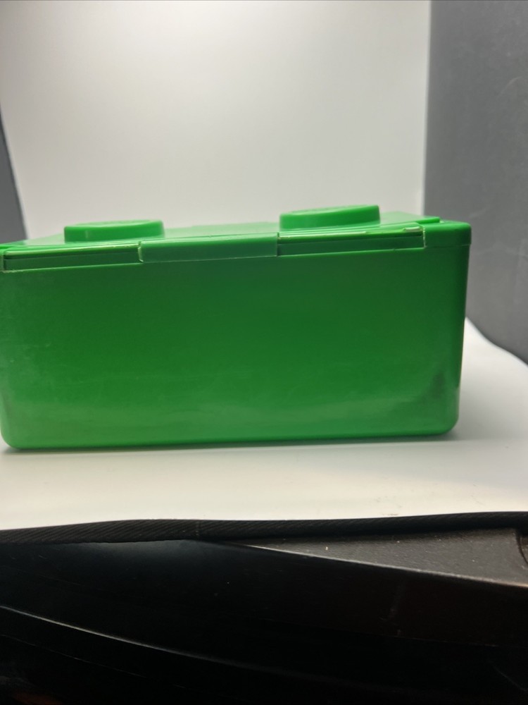 Vintage Chubs Baby Wipes Lego Stackable Storage Container Green
