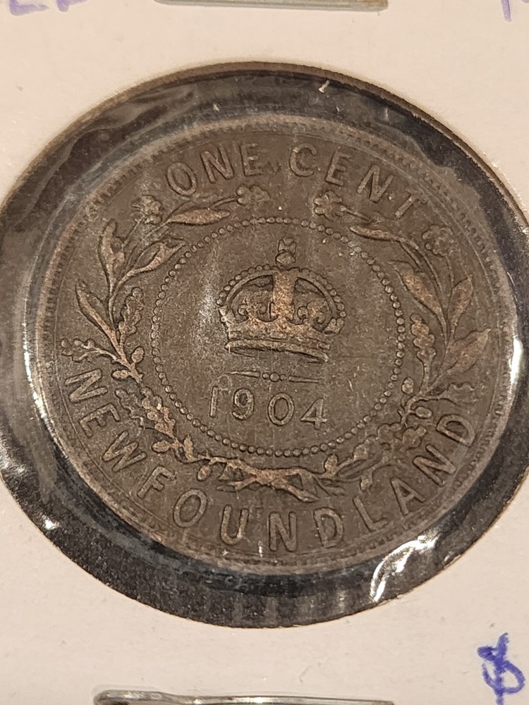 1904H Newfoundland 1 Cent Coin