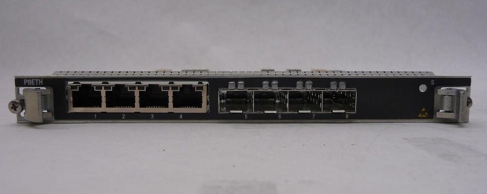 ALCATEL LUCENT 9500 MPR ETHERNET ACCESS SWITCH P8ETH MODULE 3DB18206ACAA