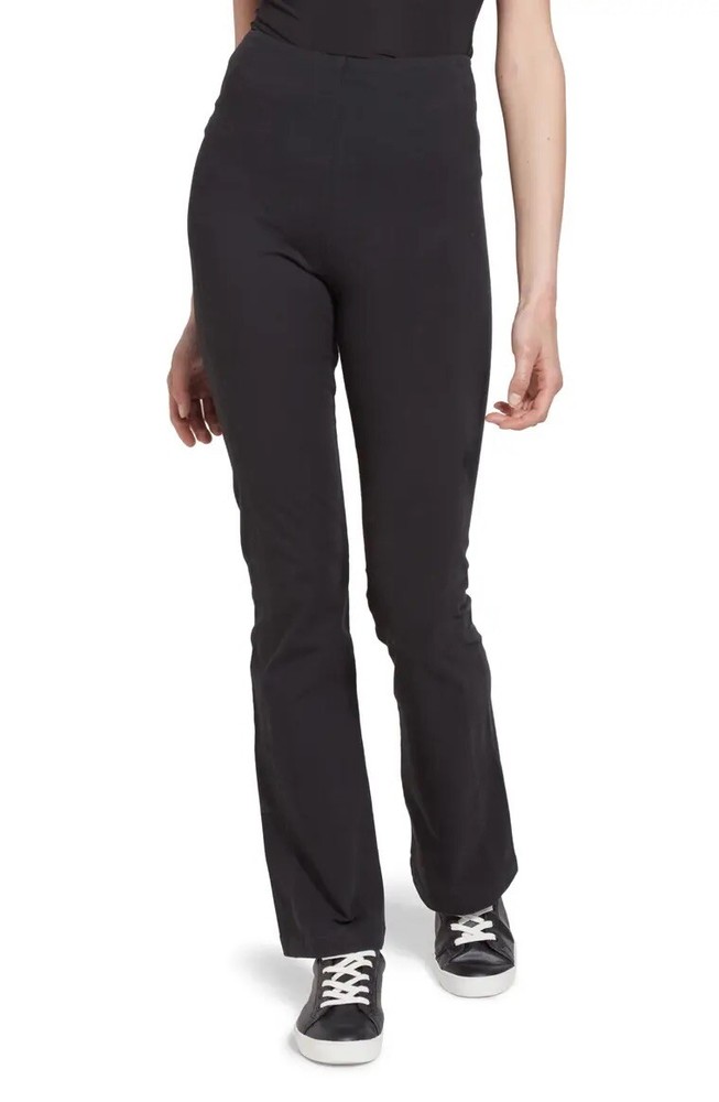 NEW Lysse Medium Control Tara Bootcut Pants - Black - Large