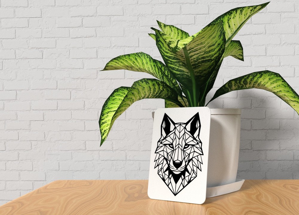 Wolf | Funny sign For Home or Office