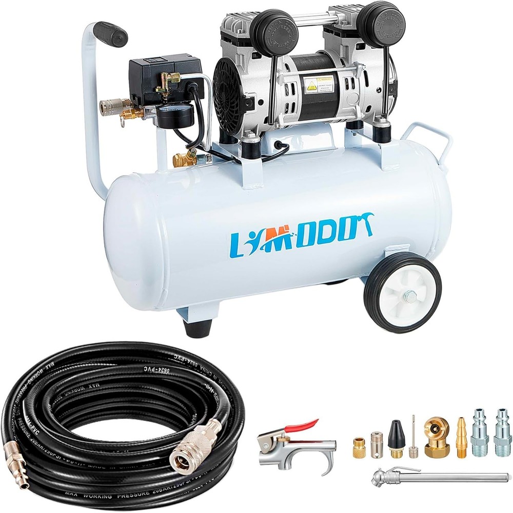 2.8CFM Electric Air Compressor, 11 Accessories