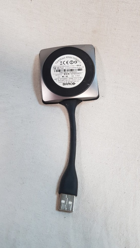 Barco r9861006d01 ClickShare Button Switch USB For Wireless Presentation Genuine