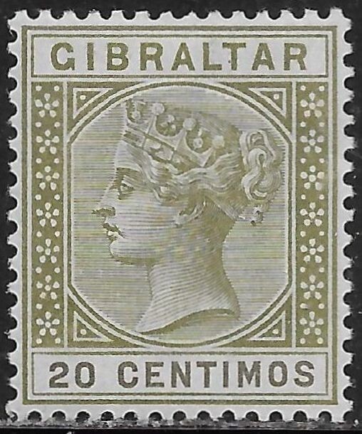 Gibraltar Scott #'s 31 MH