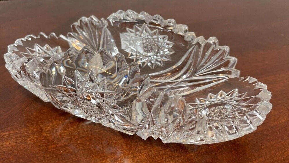 Vintage Crystal Dish
