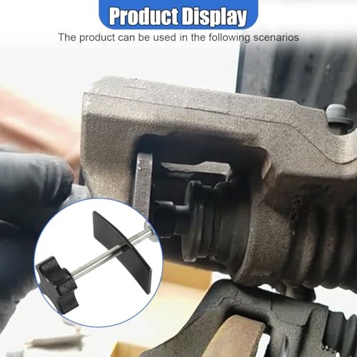 Brake Caliper Compression Tool, Heavy Duty Brake Pad Spreader Tool, 360 Degree
