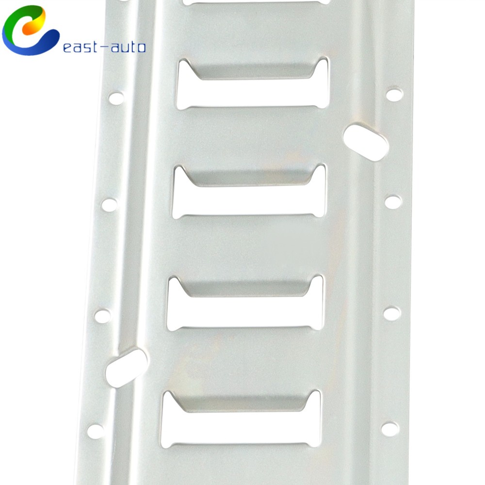 Silver Galvanized 6 Pack 2' E Track Rails For Motorcycle Cargo Trailer Truck Van