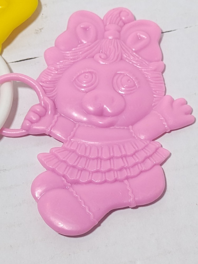 Muppet Babies Teether and Rattle Remco B346 Jim Henson's 3 Ring Circus