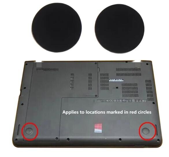 2pcs New Rubber Feet Bottom Cover for Thinkpad E450 E460 E455 E465