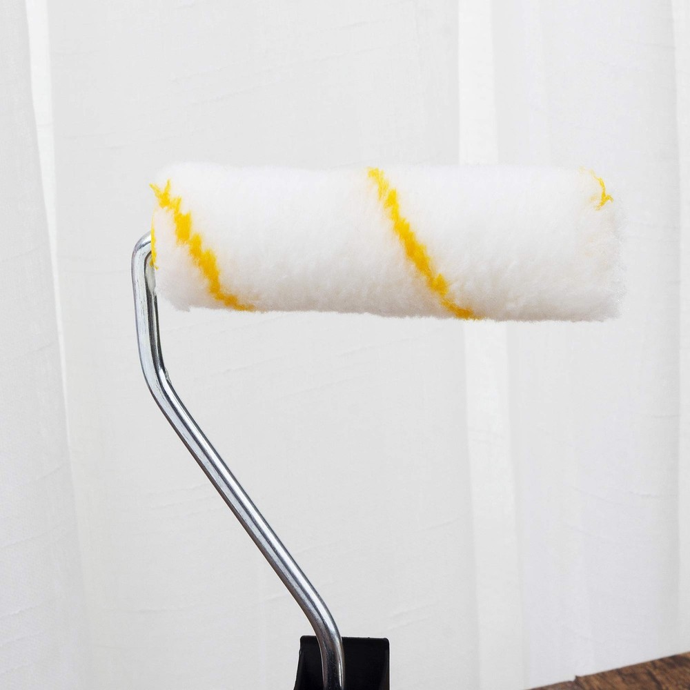 Bates- Paint Rollers, 4 inch 4 Roller+10 Covers, White