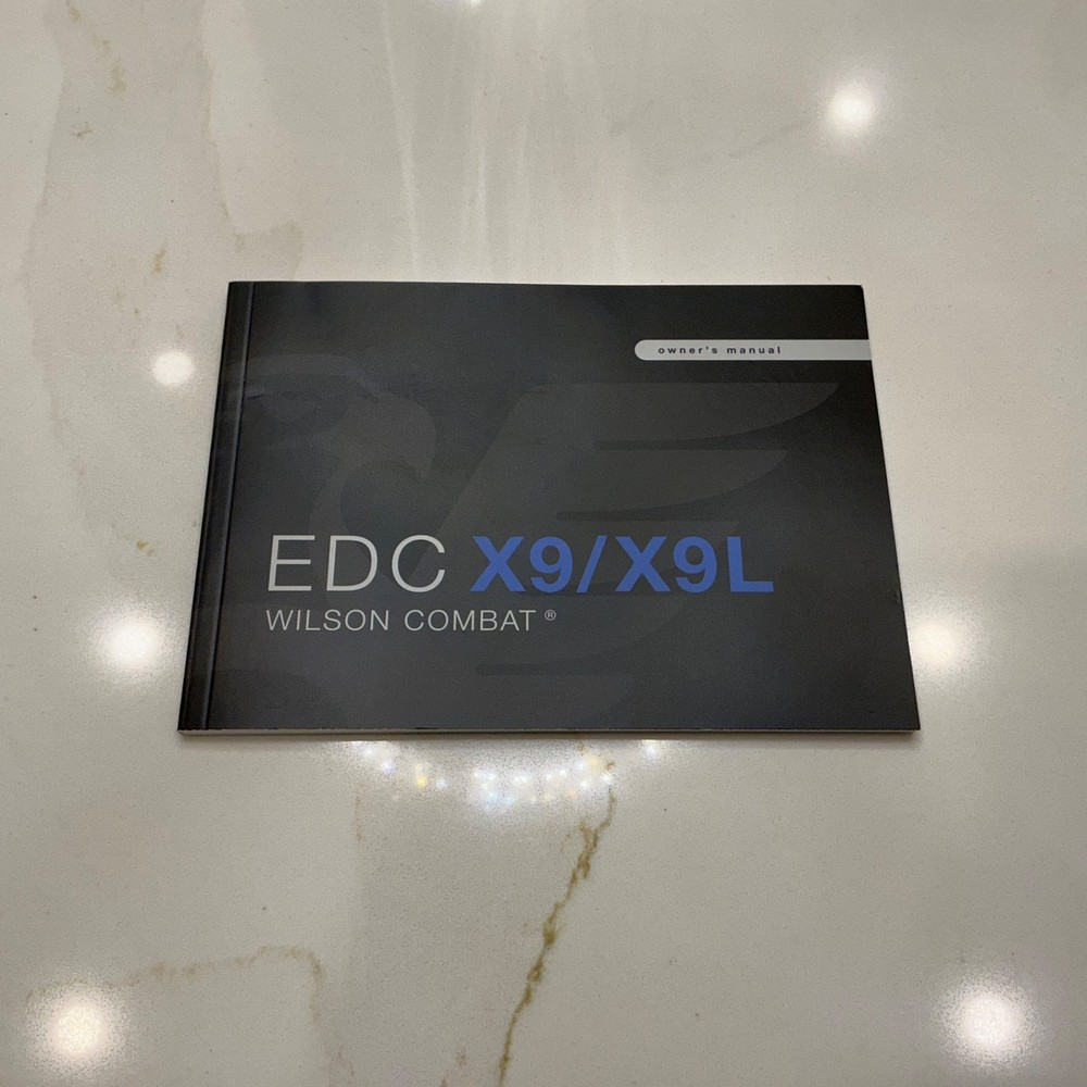 WILSON COMBAT EDC X9/X9L Owners Manual