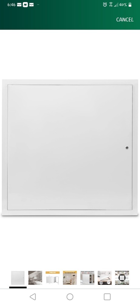 Thickened 1mm 24×24 Access Panel
