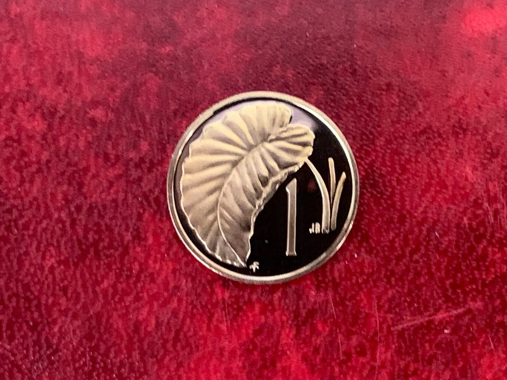 Cook Islands 1976 1 Cent - Proof Coin (Toned)-UNCIRCULATED