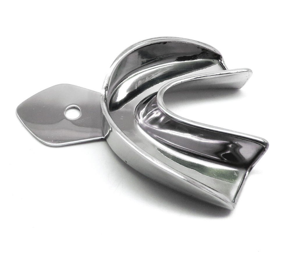 Dental Impression Solid Large Trays Upper & Lower Autoclavable Instruments