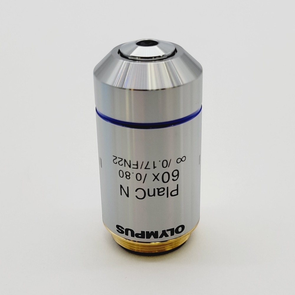 Olympus Microscope Objective PlanC N 60x  ∞/0.17/FN22