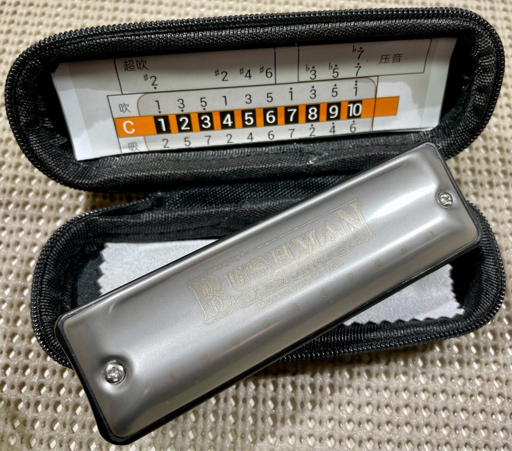 Harmonica Bushman John Lee Original, various keys