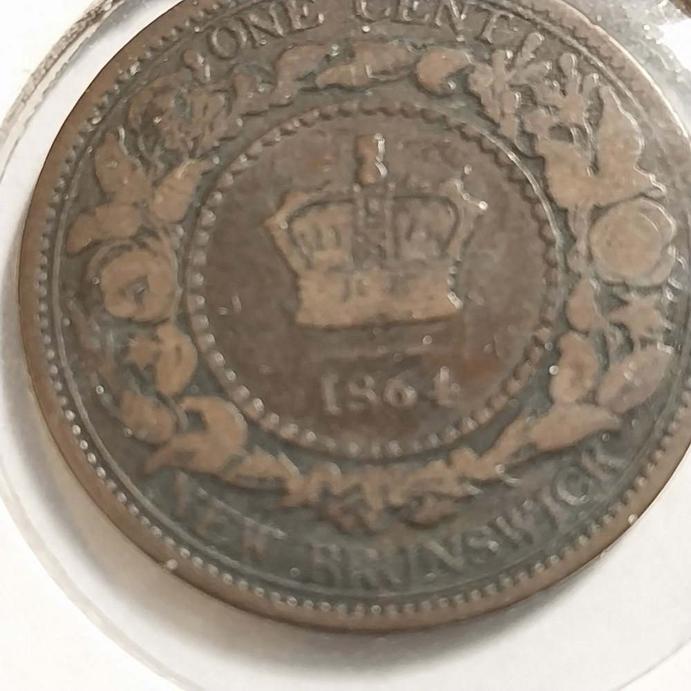 1861 Nova scotia one cent canada