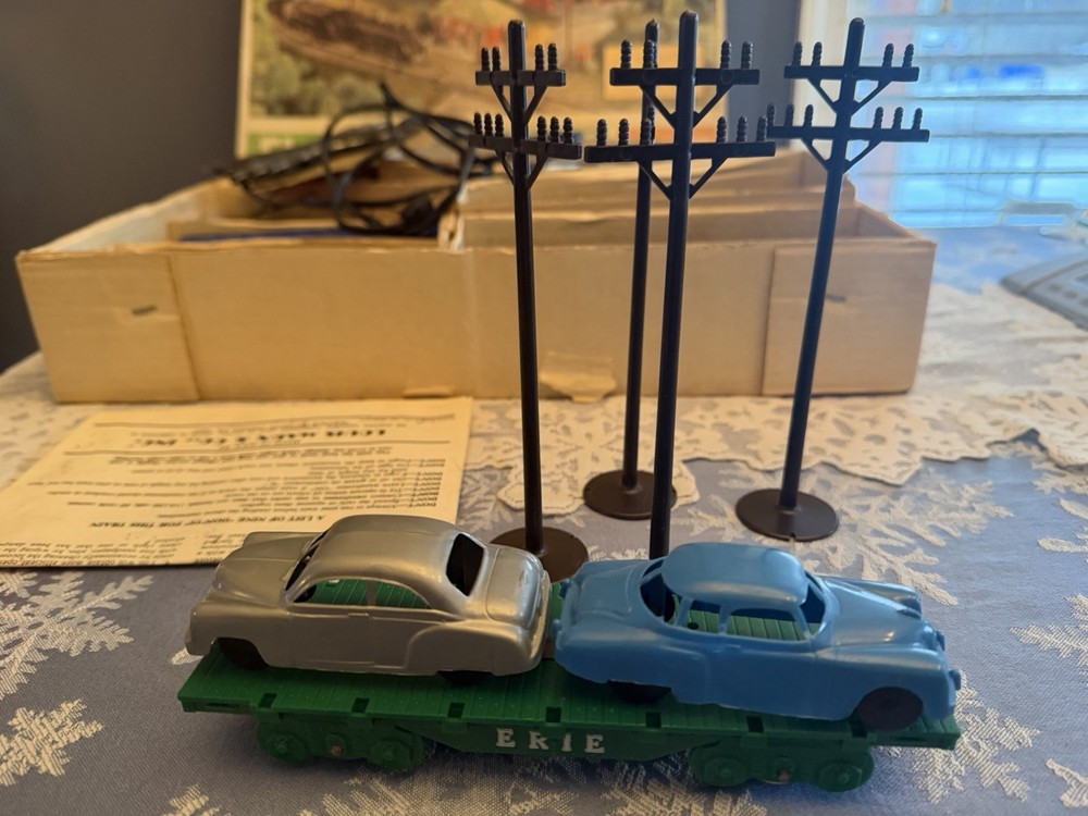 MARX NO. 4665 ELECTRIC TRAIN SET - O SCALE- W/ BOX