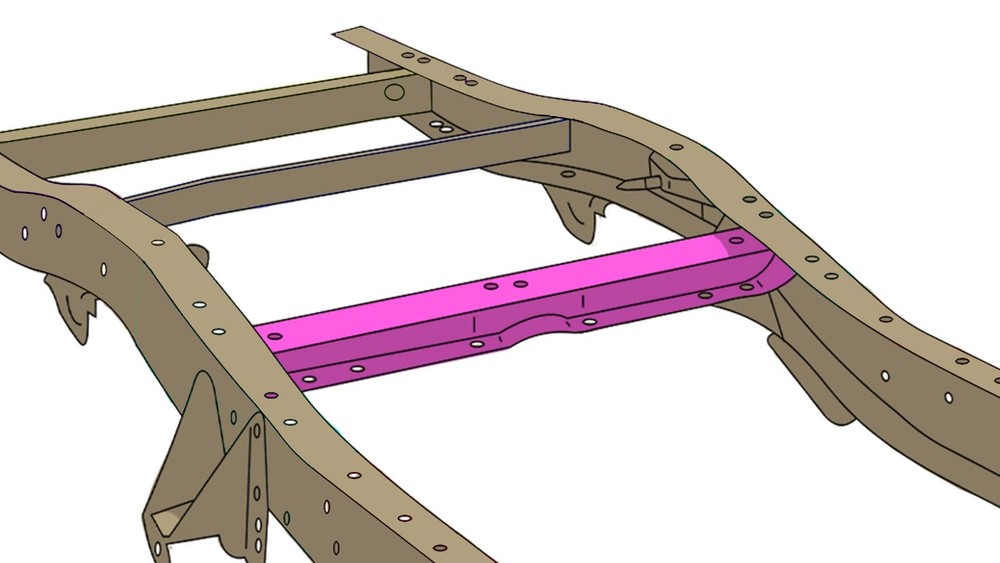Rust Buster Frameworks RB7375 Vehicle Frame Assembly